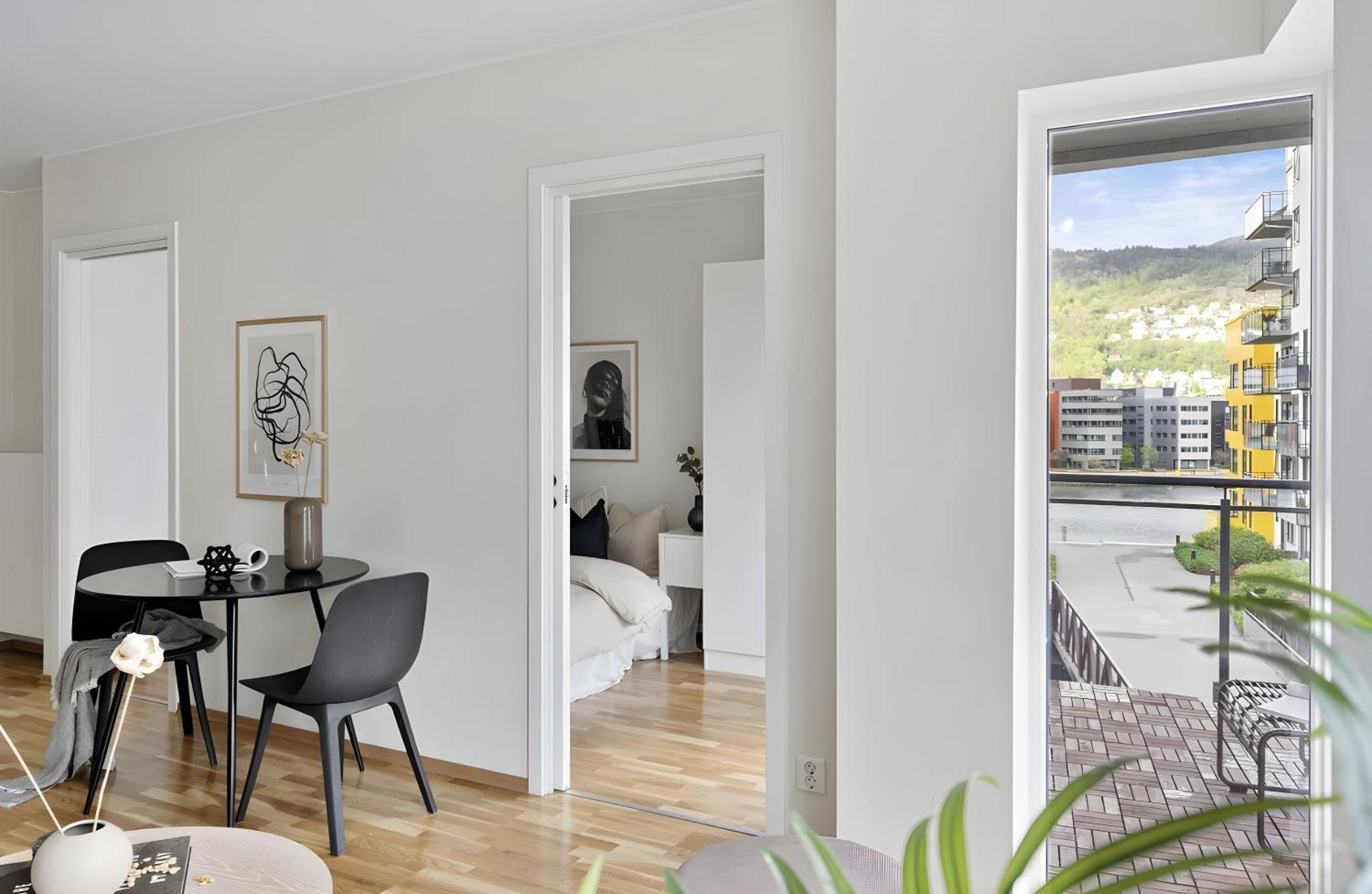 Modern Apartment In The Center Of Берген Экстерьер фото