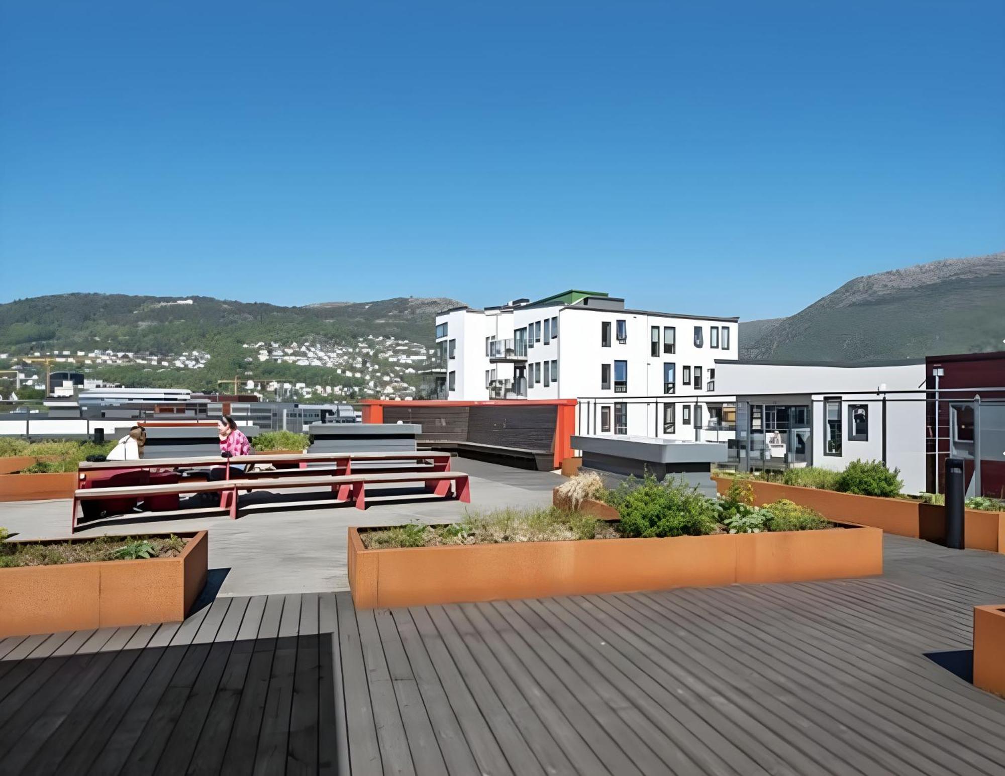 Modern Apartment In The Center Of Берген Экстерьер фото